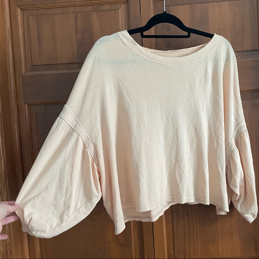 We the Free Long Wide Sleeve Top